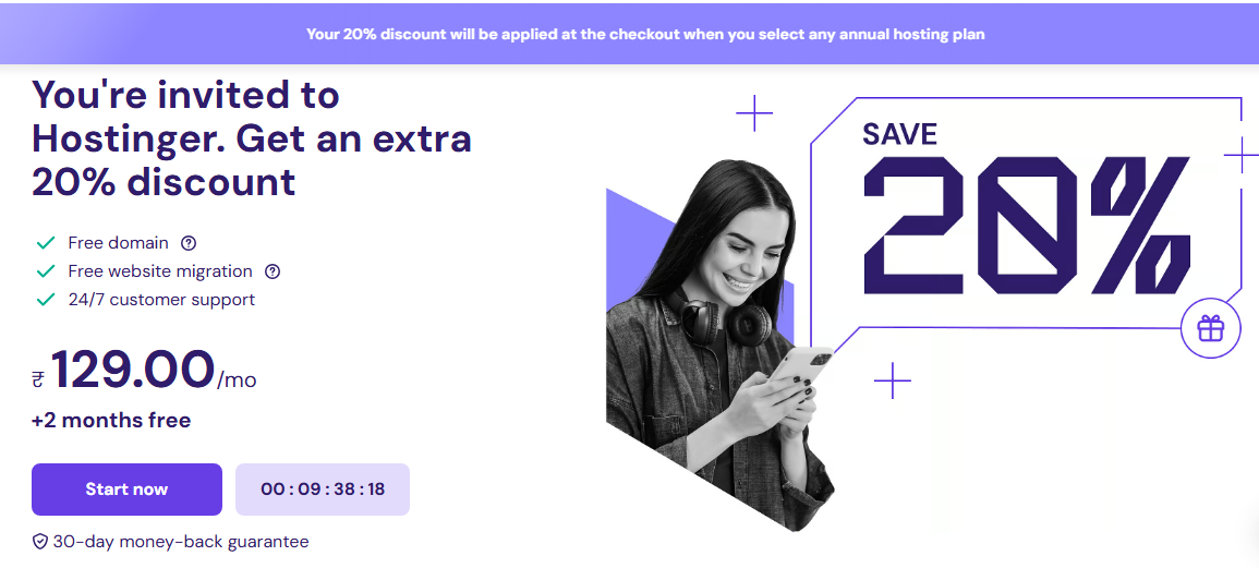 Unlock Exclusive Savings on Hostinger with an Extra 20% Discount!